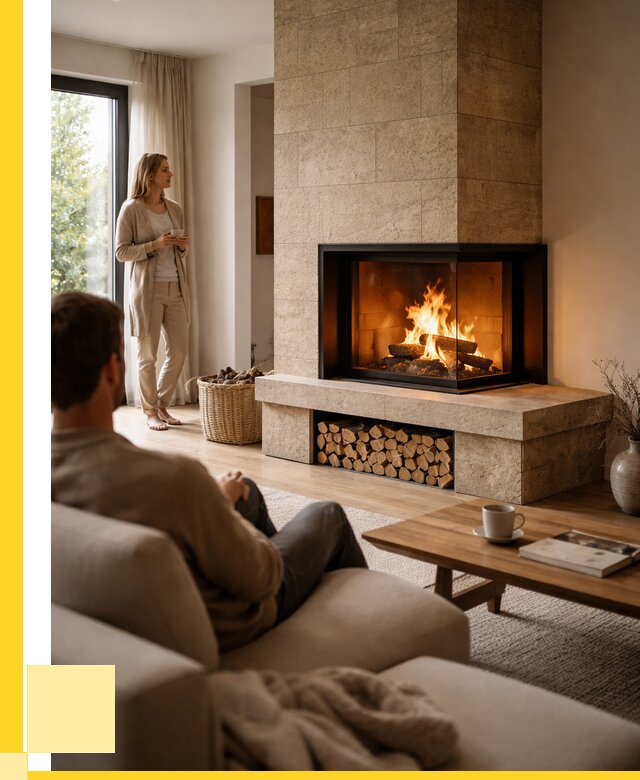 Угловые камины из кирпича установка в Железнодорожном от 153810 р. ЭриданЖлз