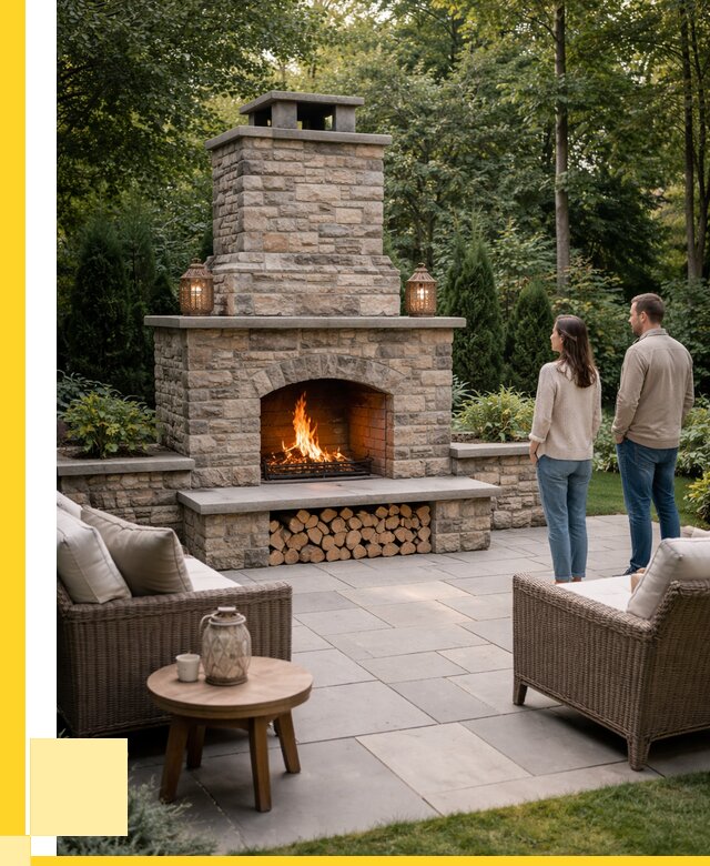 Уличные камины из кирпича в Железнодорожном от 153810 р. | ЭриданЖлз