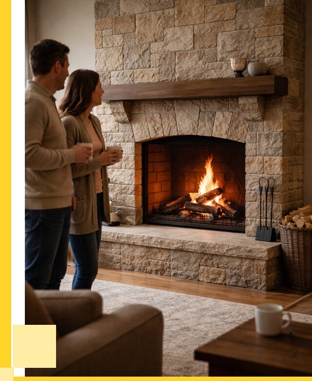 Каменные камины на заказ в Железнодорожном от 184572 р. | ЭриданЖлз