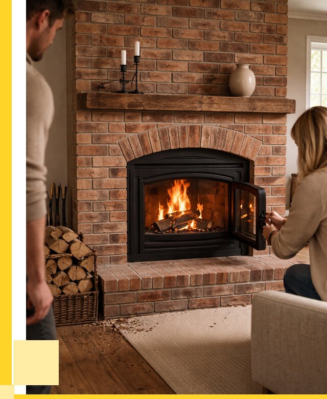 Кирпичные камины под ключ в Железнодорожном от 153810 р. | ЭриданЖлз