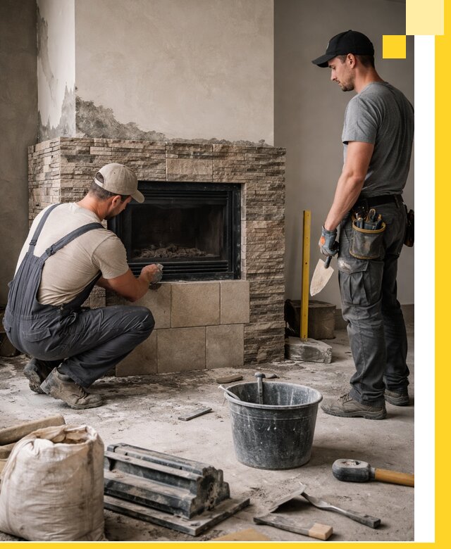 Камины под ключ в Железнодорожном: проект, изготовление и монтаж