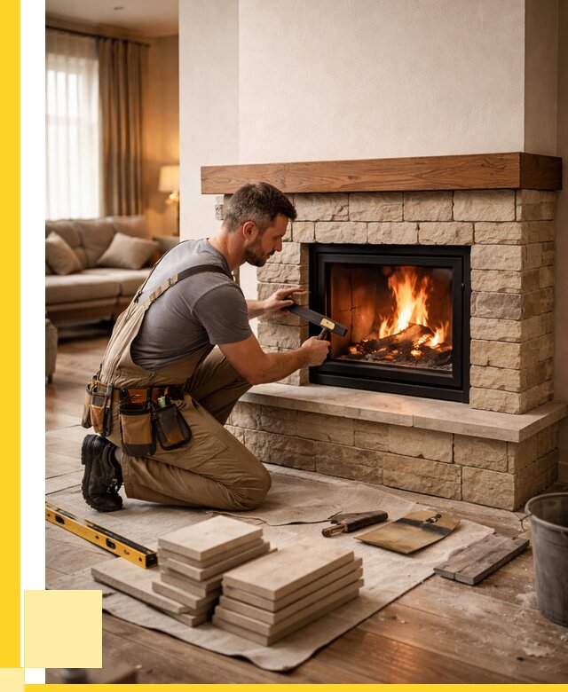 Строительство каминов в Железнодорожном от 153810 р., ЭриданЖлз - под ключ