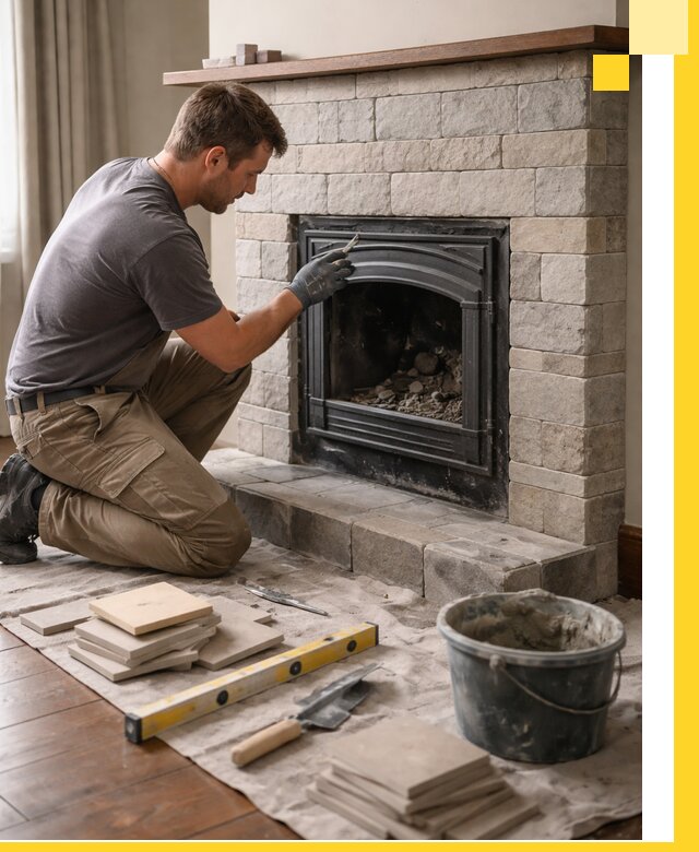 Профессиональный ремонт каминов в Железнодорожном восстановление и сервис