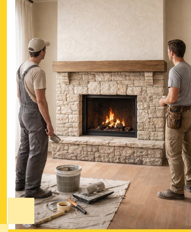 Отделка каминов в Железнодорожном от 6665 р. под ключ | ЭриданЖлз