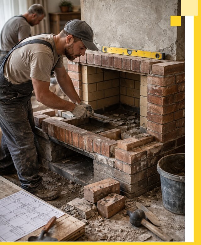 Изготовление и установка каминопечей под ключ в Железнодорожном