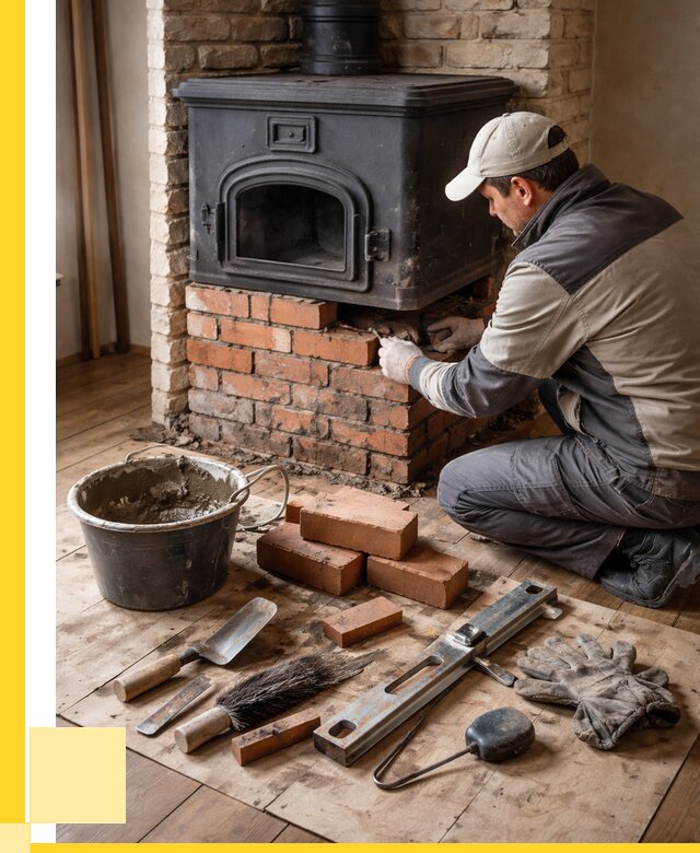 Ремонт печей в Железнодорожном от 12305 р., услуги печника ЭриданЖлз