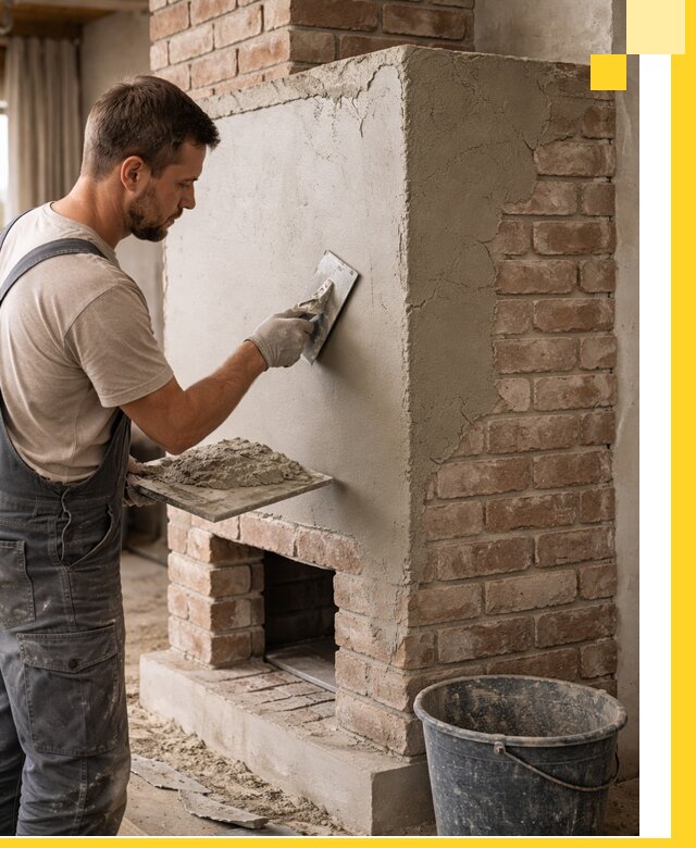 Отделка печей и облицовка каминов в Железнодорожном под ключ