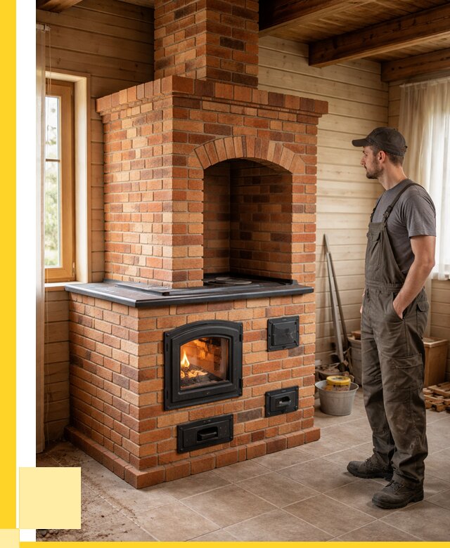 Кирпичные печи в Железнодорожном: купить от 153810 р. | ЭриданЖлз
