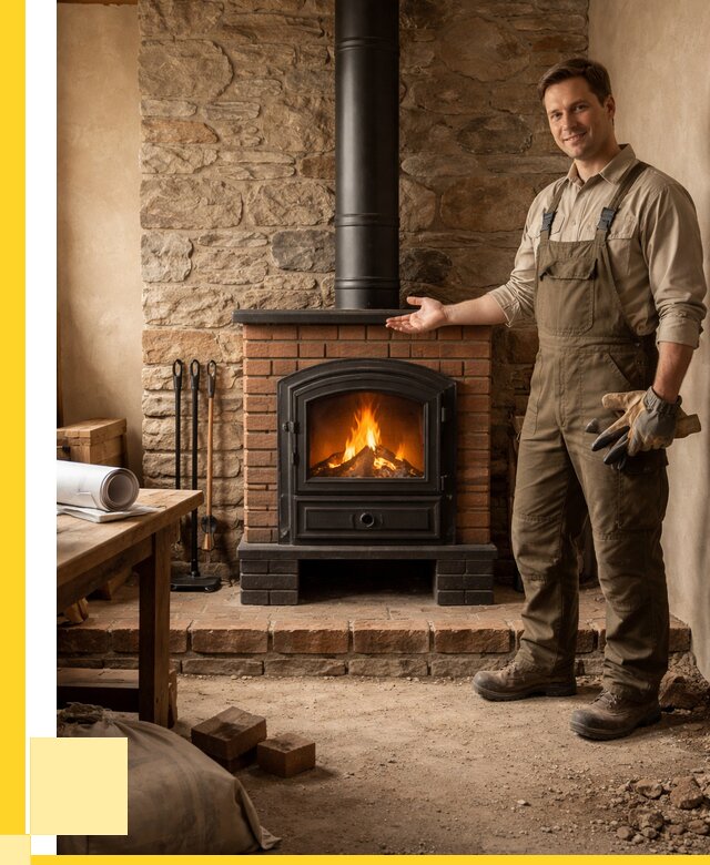 Печи отопительные из кирпича в Железнодорожном от 82032 р., ЭриданЖлз