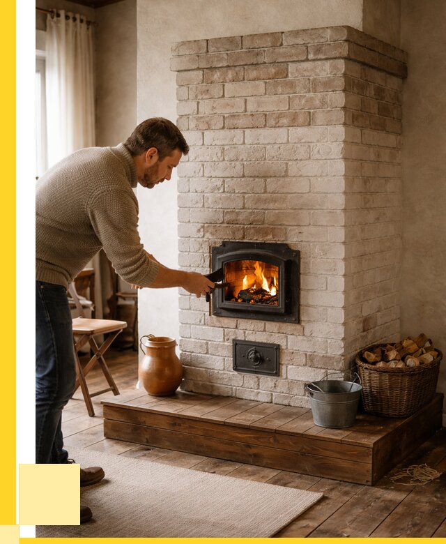 Печь голландка из кирпича в Железнодорожном от 87159 р. | ЭриданЖлз