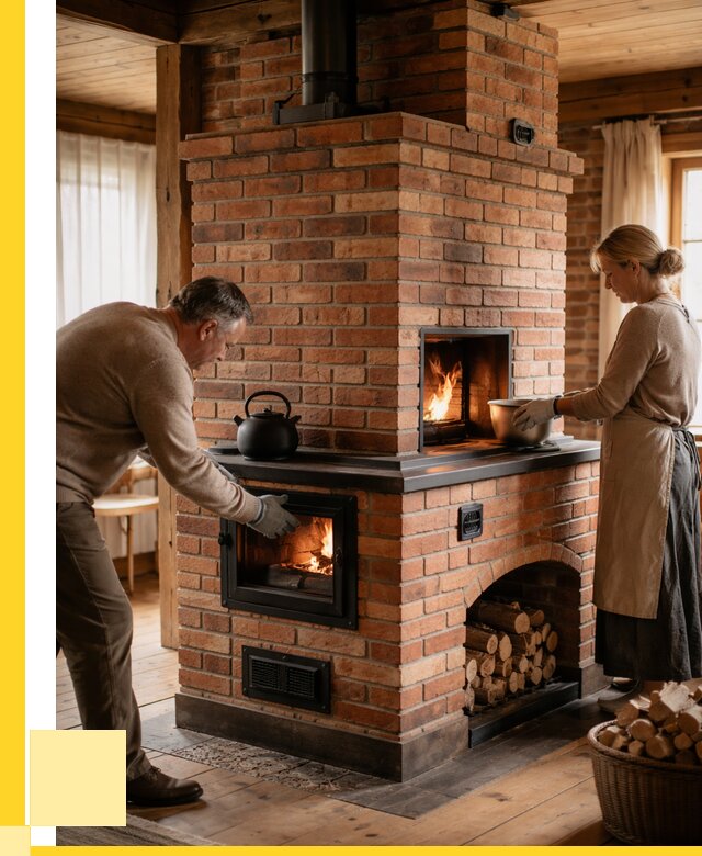 Печи для загородного дома под ключ в Железнодорожном от 82032 р. | ЭриданЖлз