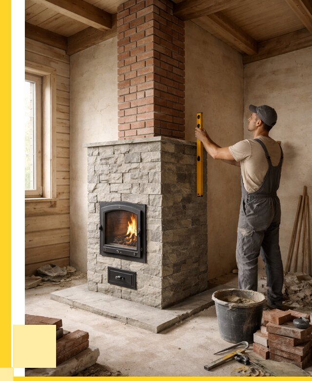 Печи и дымоходы под ключ в Железнодорожном от 46143 р., ЭриданЖлз