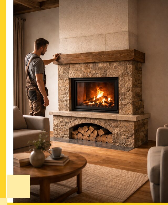 Печи камины для дома под ключ в Железнодорожном от 56397 р. | ЭриданЖлз