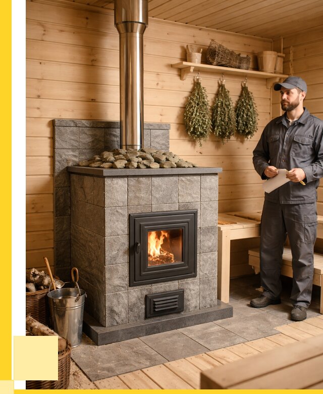 Печи для бани под ключ в Железнодорожном от 123048 р. | ЭриданЖлз