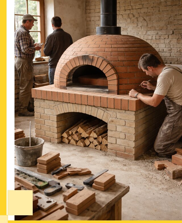 Помпейская печь дровяная для пиццы в Железнодорожном | ЭриданЖлз от 205080 р.