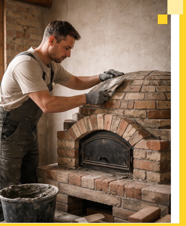 Изготовление и монтаж помпейских печей на заказ в Железнодорожном