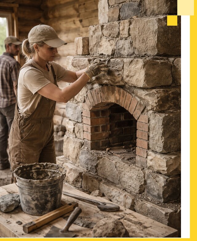 Каменные печи на заказ и монтаж в Железнодорожном, долговечные решения