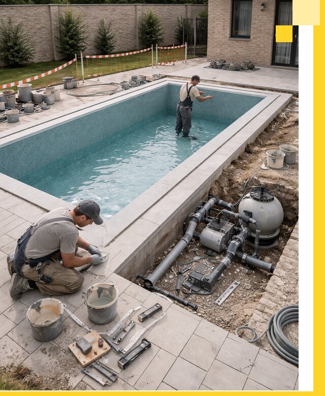 Строительство бассейнов под ключ в Железнодорожном: проекты и монтаж