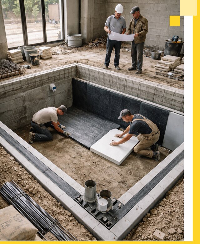 Проекты частных и общественных бассейнов под ключ в Железнодорожном