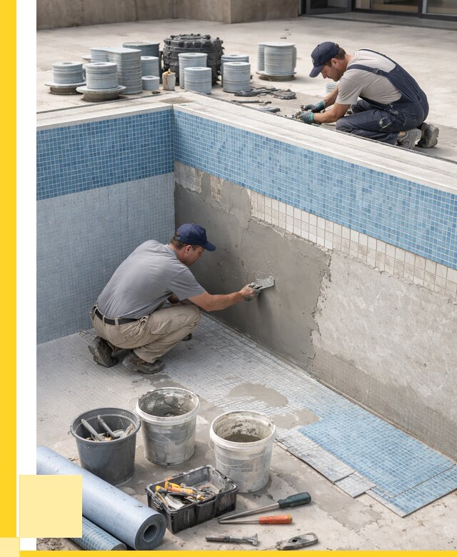 Ремонт и обслуживание бассейнов в Железнодорожном от 25635 р. | ЭриданЖлз