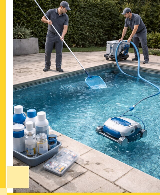 Чистка бассейнов в Железнодорожном роботами, от 4614 р. | ЭриданЖлз