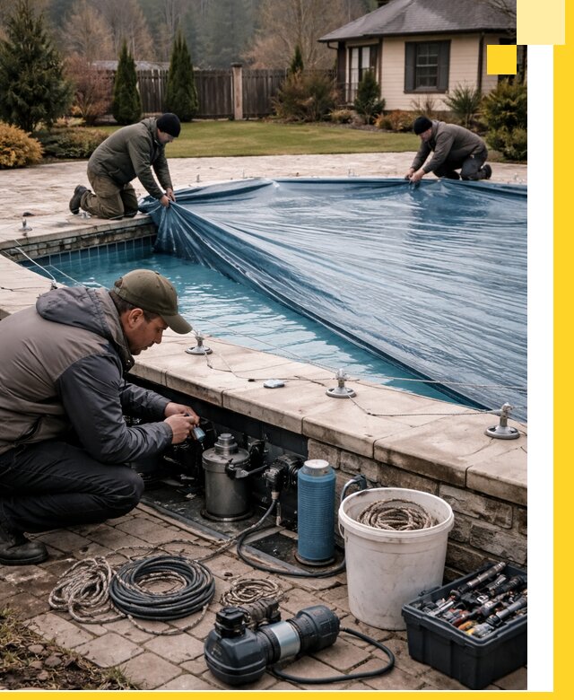 Консервация бассейнов в Железнодорожном: подготовка к длительному хранению