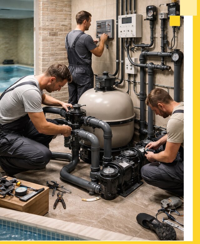 Комплексное оборудование для бассейнов под ключ в Железнодорожном