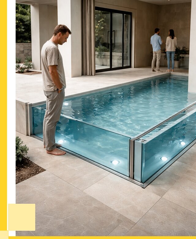 Стеклянные бассейны в Железнодорожном от 1230480 р. | ЭриданЖлз — мозаика