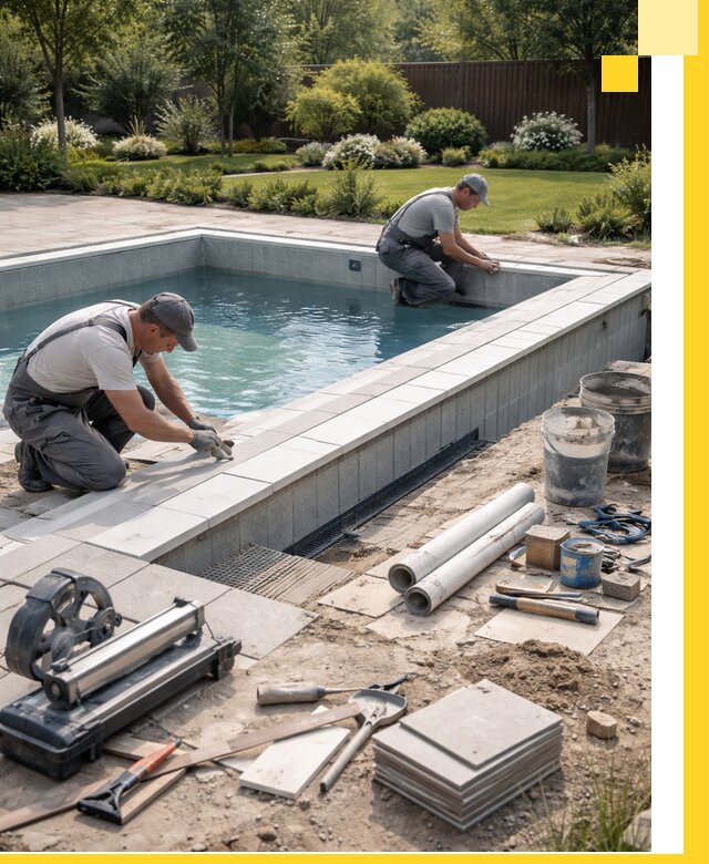 Строительство открытых бассейнов под ключ в Железнодорожном профессионально