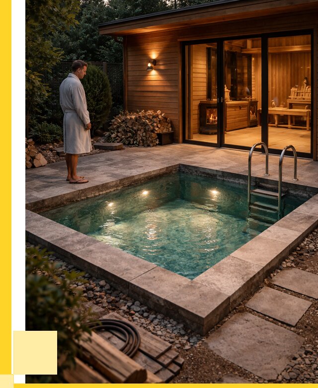 Бани с бассейном под ключ в Железнодорожном от 97413 р. | ЭриданЖлз