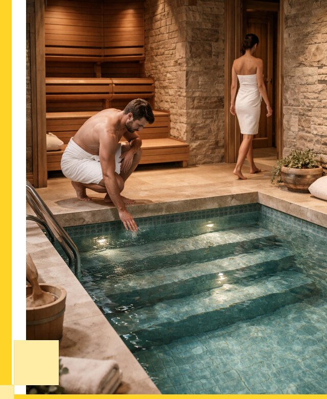 Сауна с бассейном под ключ в Железнодорожном от 123048 р., ЭриданЖлз