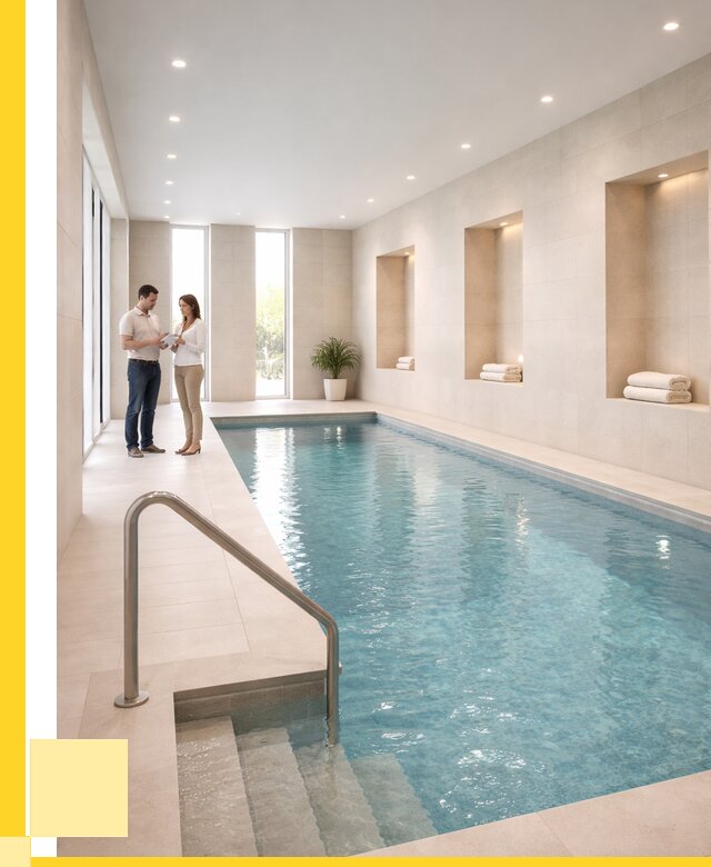 Бассейны в помещении под ключ в Железнодорожном от 1538100 р. | ЭриданЖлз