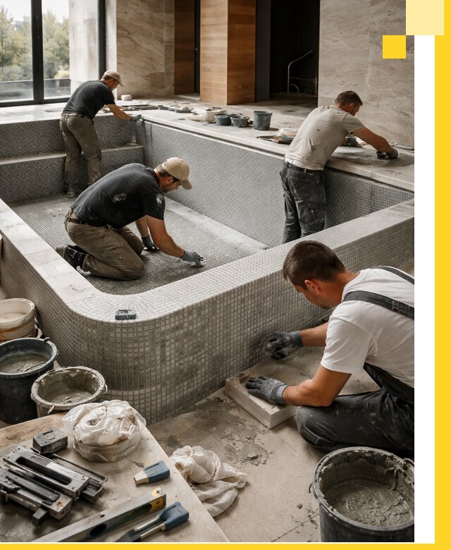 Строительство и установка СПА бассейнов под ключ в Железнодорожном