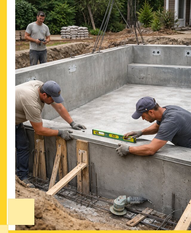 Монтаж чаши бассейна в Железнодорожном под ключ от 256350 р., ЭриданЖлз