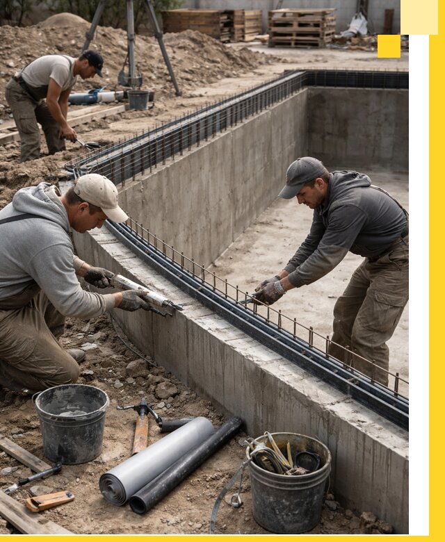 Качественный монтаж чаши бассейна в Железнодорожном под ключ с гарантией