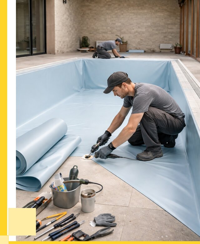 Пленка ПВХ для бассейнов в Железнодорожном от 2564 р. | ЭриданЖлз