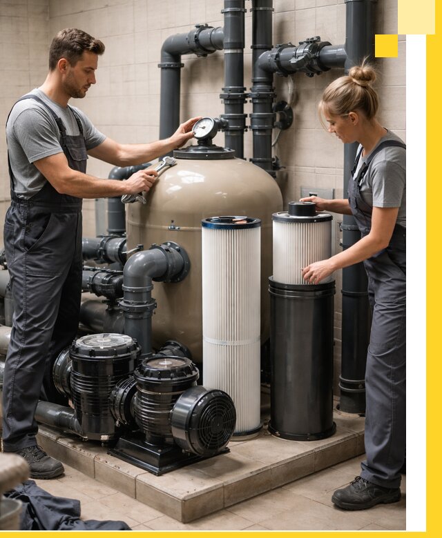 Фильтры и системы фильтрации для бассейнов в Железнодорожном