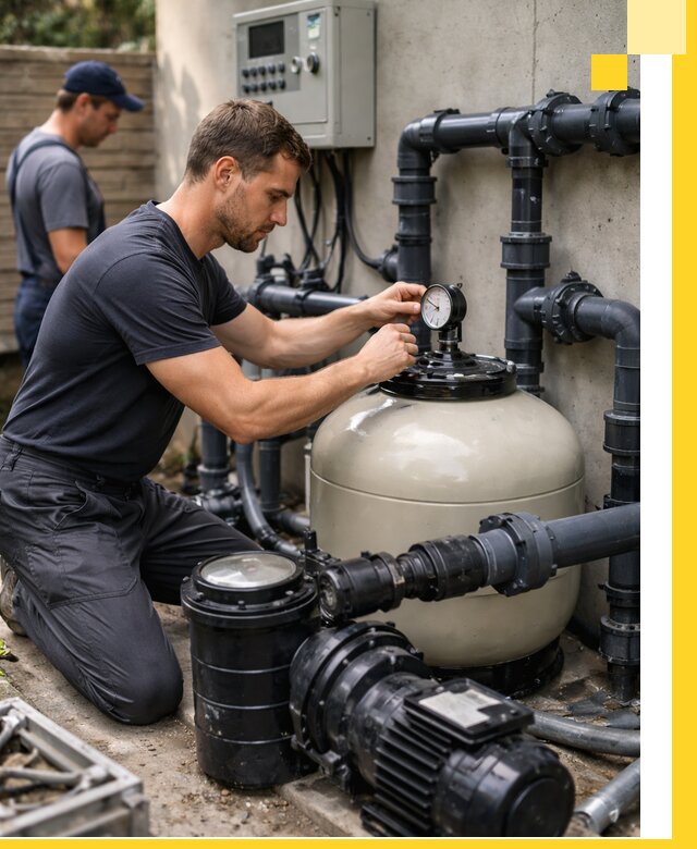 Поставка и монтаж фильтровального оборудования для бассейнов в Железнодорожном