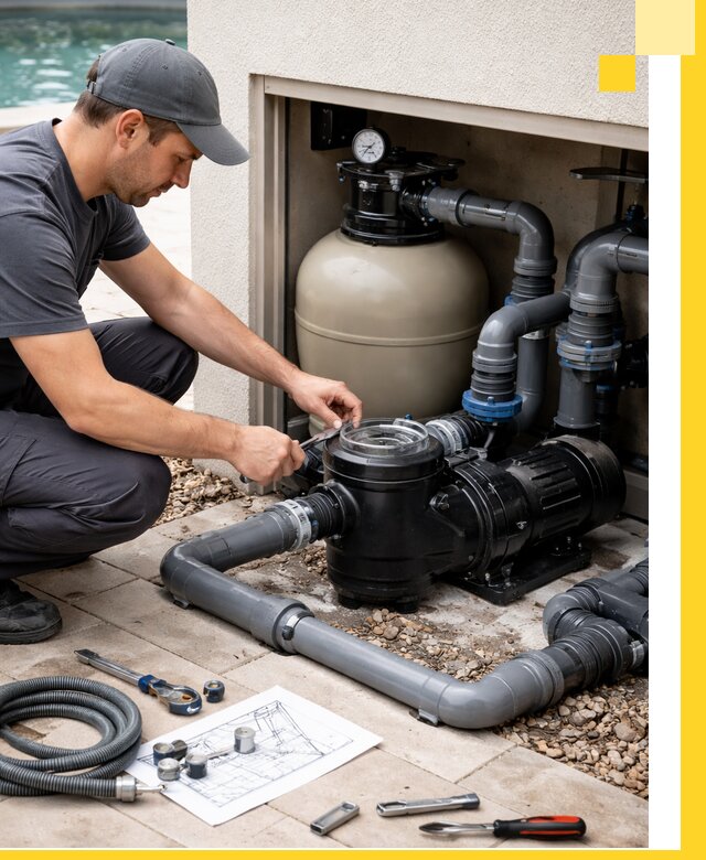 Поставка, монтаж и сервис насосов для бассейнов в Железнодорожном