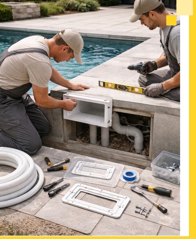 Поставка и установка скиммеров для бассейнов в Железнодорожном