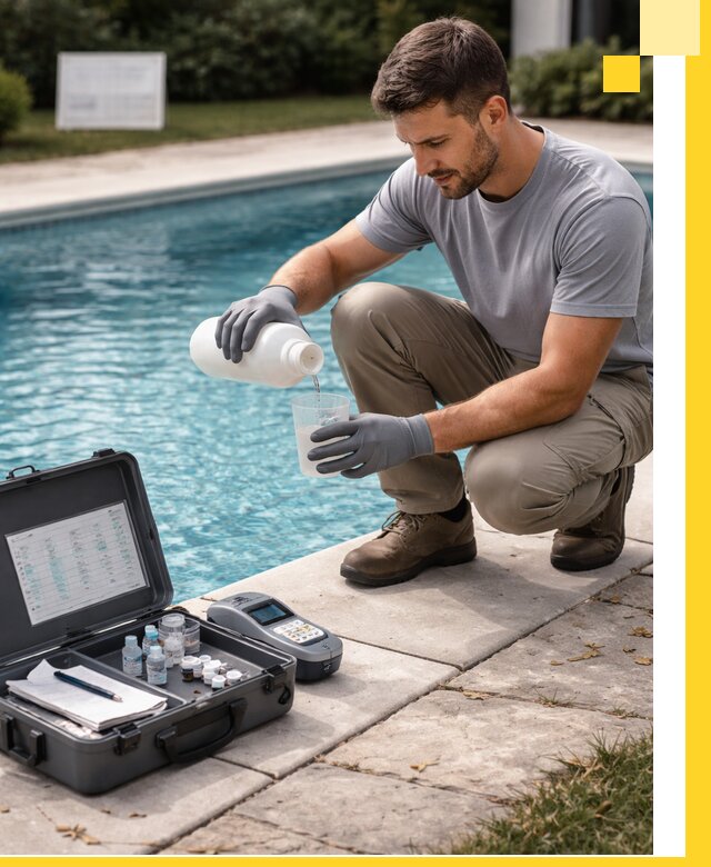 Профессиональная дезинфекция воды в бассейне в Железнодорожном