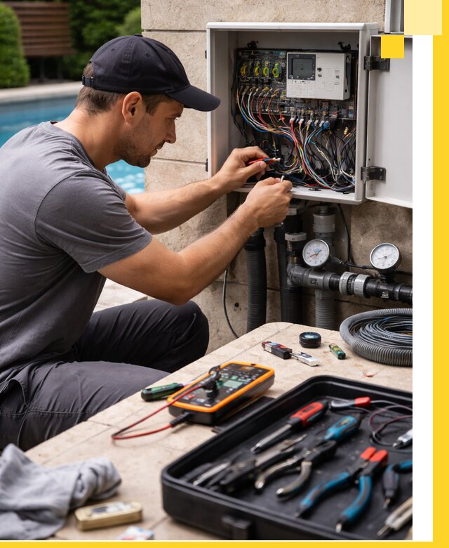 Комплексная автоматика для бассейнов в Железнодорожном: управление и очистка