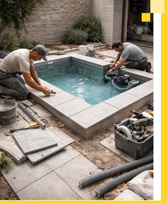 Мини бассейны под ключ в Железнодорожном, дизайн и установка