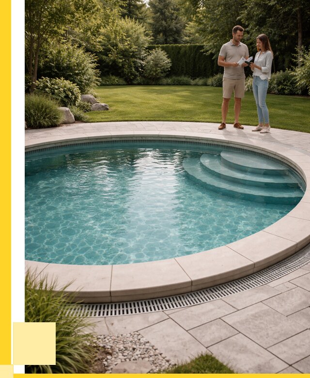 Круглые каркасные бассейны купить в Железнодорожном от 256350 р. | ЭриданЖлз