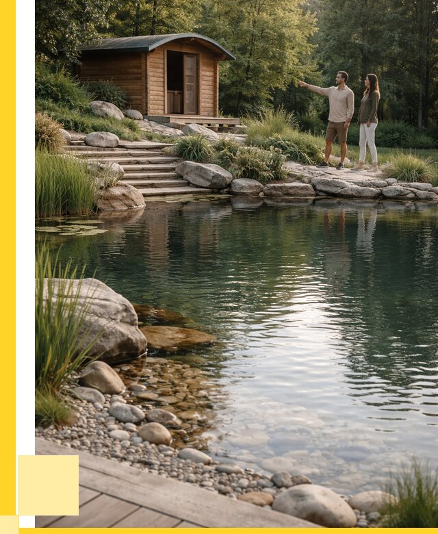 Природные бассейны под ключ в Железнодорожном от 461430 р. | ЭриданЖлз