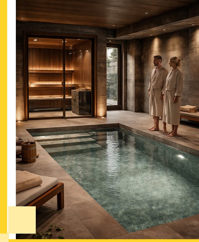 Сауна с большим бассейном в Железнодорожном от 1230480 р. ЭриданЖлз