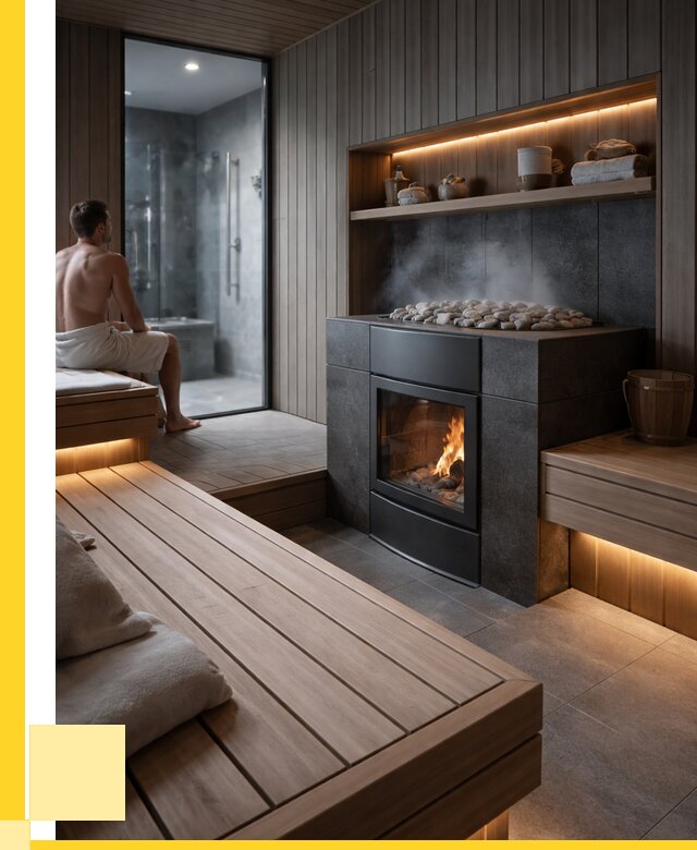 Проект сауны в частном доме в Железнодорожном от 35889 р. | ЭриданЖлз