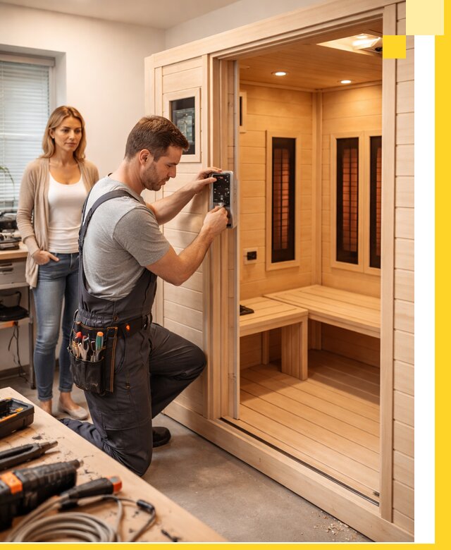 Инфракрасные сауны под ключ в Железнодорожном продажа и установка