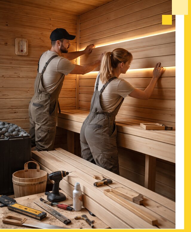 Дизайн саун и бань под ключ с индивидуальным проектом в Железнодорожном