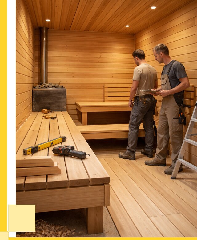 Отделка бань и саун в Железнодорожном по цене от 4614 р. | ЭриданЖлз